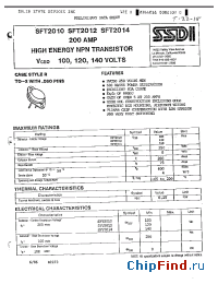 Datasheet 2N5094 производства SSDI