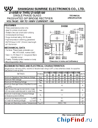 Datasheet D10SB60 manufacturer SSE