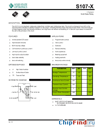 Datasheet S107-TR manufacturer Solid State