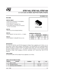 Datasheet 104 manufacturer STMicroelectronics