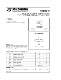 Datasheet 1135-3 manufacturer STMicroelectronics
