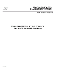 Datasheet 145 производства STMicroelectronics