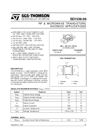 Datasheet 1538-8 manufacturer STMicroelectronics