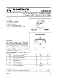Datasheet 1888-03 manufacturer STMicroelectronics