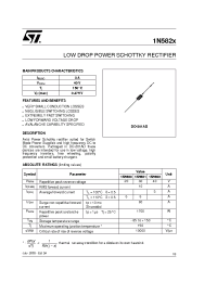 Datasheet 1N5821RL manufacturer STMicroelectronics