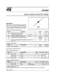 Datasheet 1N6263 manufacturer STMicroelectronics