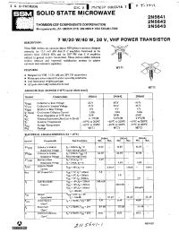 Datasheet 2N5643 manufacturer STMicroelectronics