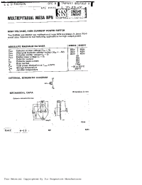 Datasheet 2N6547 manufacturer STMicroelectronics