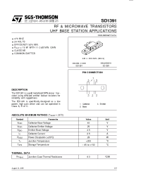 Datasheet 2SD1391 manufacturer STMicroelectronics