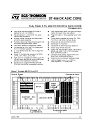 Datasheet 486DX-CORE manufacturer STMicroelectronics