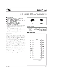 Datasheet 74ACT1284M manufacturer STMicroelectronics