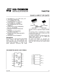 Datasheet 74ACT32B manufacturer STMicroelectronics