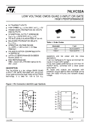 Datasheet 74LVC32A manufacturer STMicroelectronics