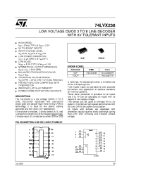Datasheet 74LVX238 производства STMicroelectronics