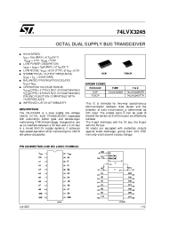 Datasheet 74LVX3245 производства STMicroelectronics