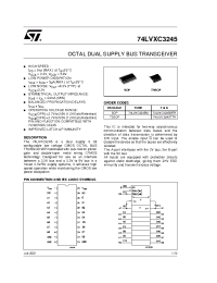 Datasheet 74LVXC3245M производства STMicroelectronics