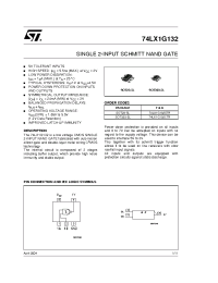 Datasheet 74LX1G132STR производства STMicroelectronics