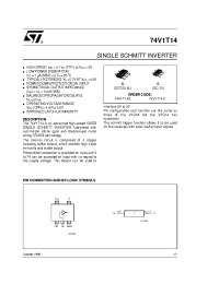 Datasheet 74V1T14C manufacturer STMicroelectronics