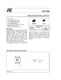 Datasheet 74V1T66S-TR производства STMicroelectronics