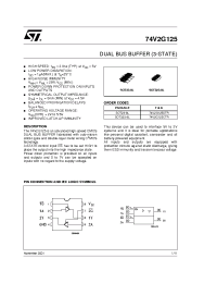 Datasheet 74V2G125CTR производства STMicroelectronics