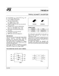 Datasheet 74V2G14CTR производства STMicroelectronics