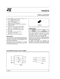 Datasheet 74V2G70STR производства STMicroelectronics
