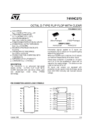 Datasheet 74VHC273M manufacturer STMicroelectronics