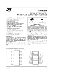 Datasheet 74VHC373T manufacturer STMicroelectronics