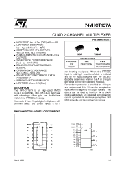 Datasheet 74VHCT157 manufacturer STMicroelectronics