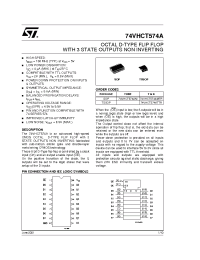 Datasheet 74VHCT574AMTR manufacturer STMicroelectronics