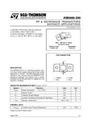 Datasheet AM0608-200 производства STMicroelectronics