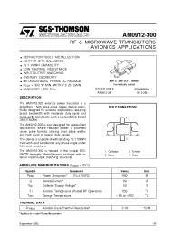Datasheet AM0912-300 производства STMicroelectronics