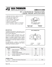 Datasheet AM81214-060 производства STMicroelectronics