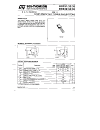 Datasheet BD333 производства STMicroelectronics