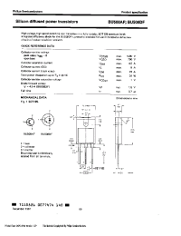 Datasheet BU508AF/B производства STMicroelectronics