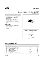 Datasheet BYT08 производства STMicroelectronics