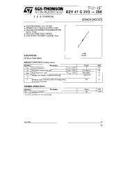 Datasheet BZV47C5V1 manufacturer STMicroelectronics