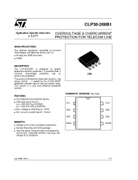 Datasheet CLP30-200B1 manufacturer STMicroelectronics
