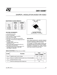Datasheet DMV1500M7F5 manufacturer STMicroelectronics