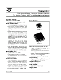 Datasheet DSM2180F3V manufacturer STMicroelectronics