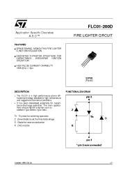 Datasheet FLC01-200D производства STMicroelectronics
