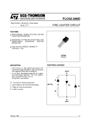 Datasheet FLC02-200D производства STMicroelectronics
