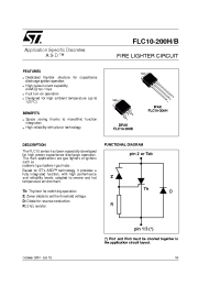 Datasheet FLC10-200D производства STMicroelectronics