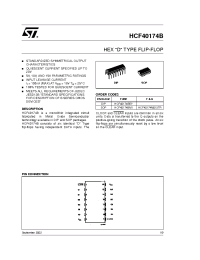 Datasheet HCF40174M013TR производства STMicroelectronics