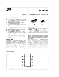 Datasheet HCF4027M013TR производства STMicroelectronics