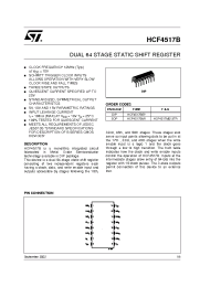 Datasheet HCF4517 производства STMicroelectronics