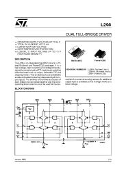 Datasheet L298P manufacturer STMicroelectronics