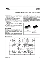 Datasheet L484D1 manufacturer STMicroelectronics