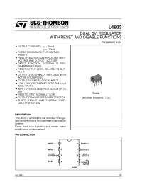Datasheet L4903 manufacturer STMicroelectronics