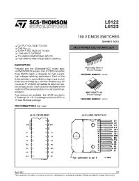 Datasheet L6123 manufacturer STMicroelectronics